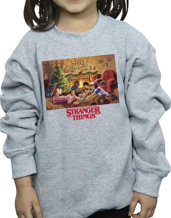 Immagine prodotto Netflix Stranger Things Christmas Gathering Felpa Ragazze (140, 146)