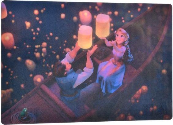 Immagine prodotto Disney Rapunzel & Flynn Rider, Pascal Postkarte Kanu Lenticular