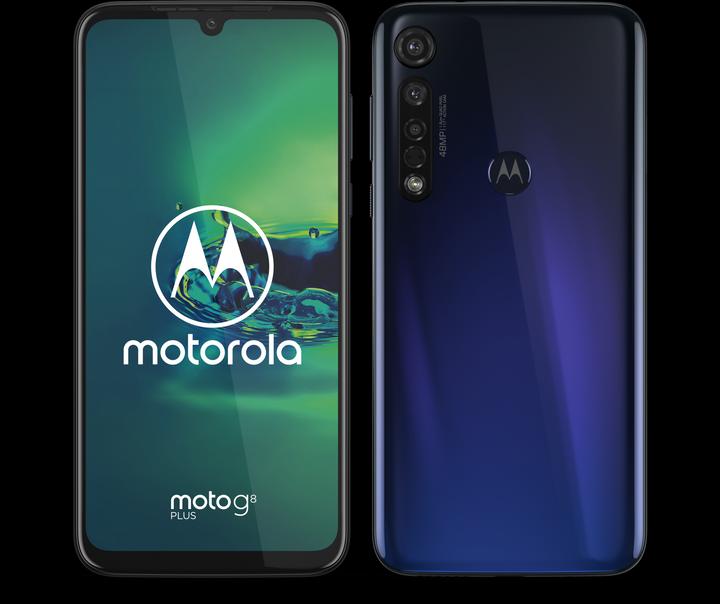 Image du produit Motorola G8 Plus (64 Go, Bleu foncé, 6.30", Double SIM hybride, 48 Mpx, 4G)