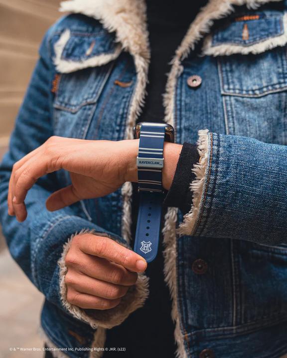 Actual product image Moby Fox Harry Potter Ravenclaw Smartwatch Bracelet (22 mm, Stainless steel, Silicone)