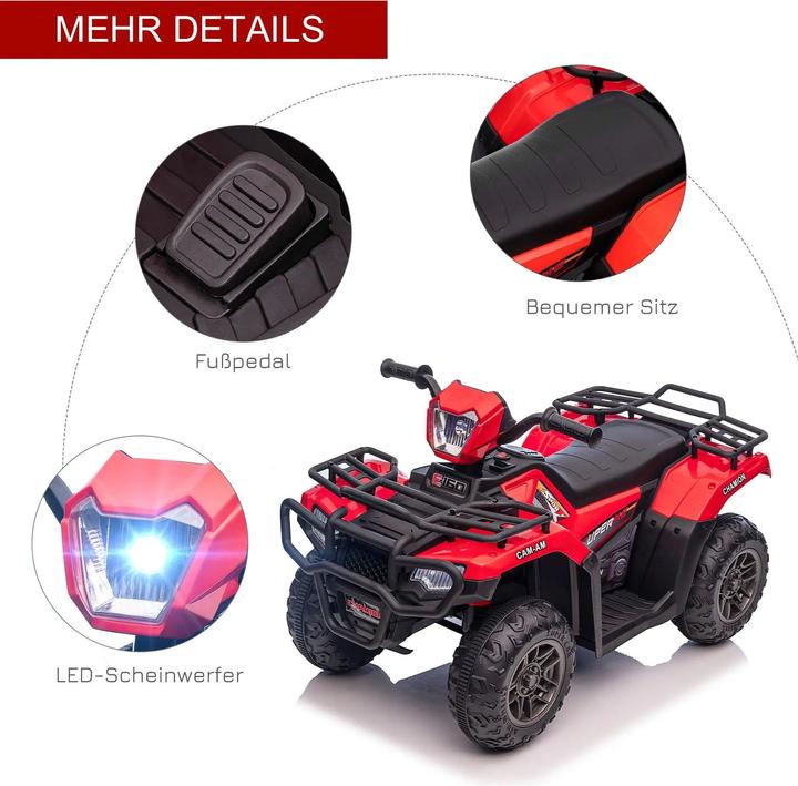 Immagine prodotto Homcom Quadrilatero per bambini (12 V)
