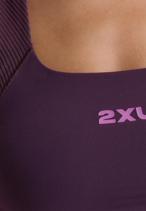 Actual product image 2XU Robbed Longline Low Impact Bra (M)