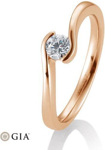 Actual product image Breuning Ring swing 0,05-0,30ct. (53, 585/14 K Gold)
