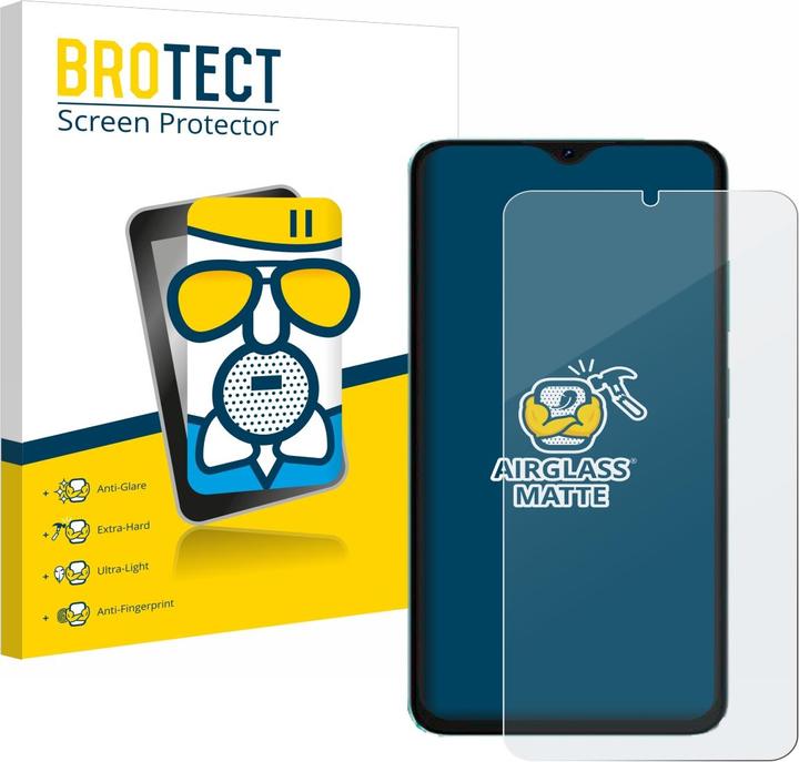 Produktbild BROTECT AirGlass Panzerglasfolie Matt (1 Stück, LG Spirit C70)