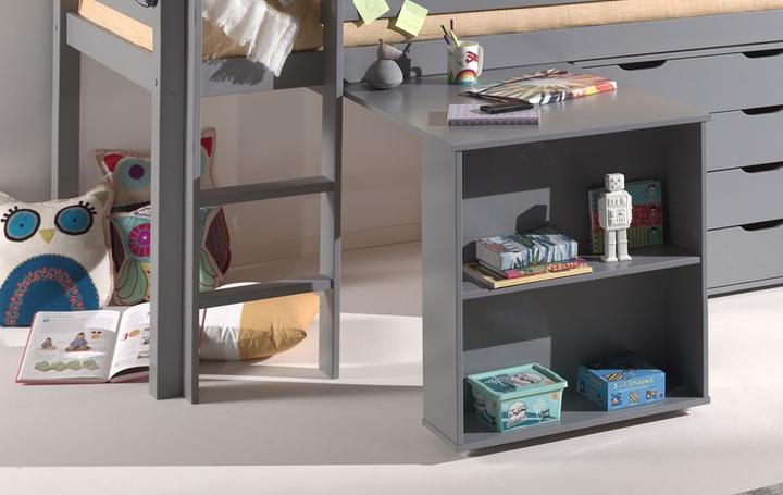 Actual product image Vipack Pino Desk For Midsleeper Grey