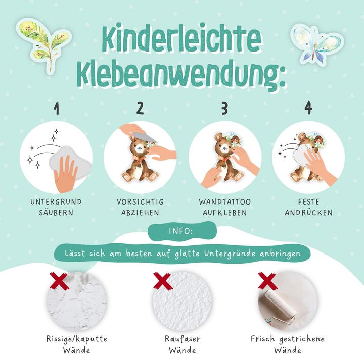 Produktbild Papierdrachen Waldtiere (22 x 30 cm)