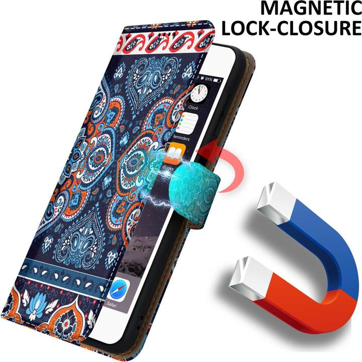 Image du produit Cadorabo Pochette Book avec impression (Apple iPhone 6 Plus)
