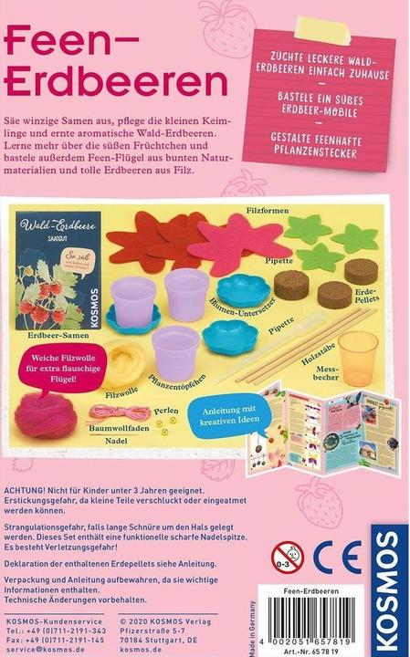 Image du produit Kosmos Fraises de fée