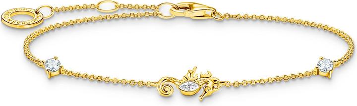 Thomas Sabo Armband Seepferdchen Gold - A2061-051-14-L19V (19 cm, 925er Silber)