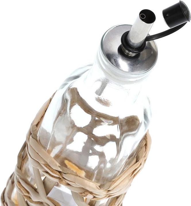 Image du produit Zeller Present Bouteille de vinaigre/huile "Boho", 190 ml, verre (150 ml)