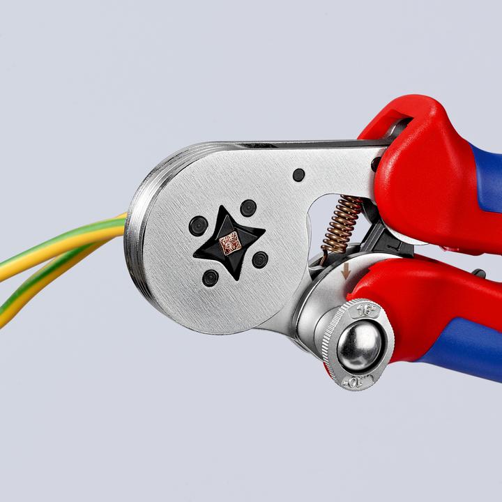 Produktbild Knipex Selbsteinstellende Crimpzange für Aderendhülsen (180 mm)