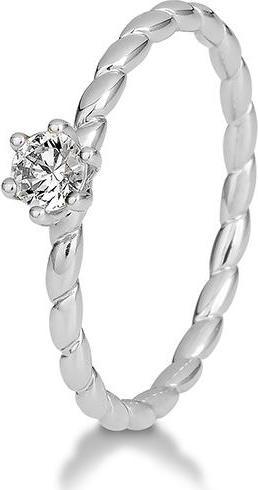 Produktbild Breuning Verlobungsring Twisted (48, 585/14 K Gold)