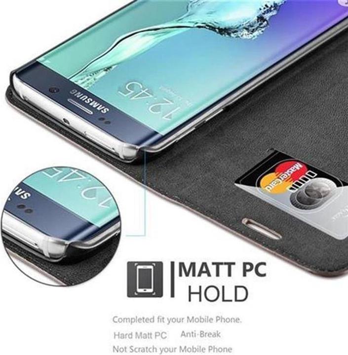 Image du produit Cadorabo Book Couverture magnétique invisible (Samsung Galaxy S6 Edge)