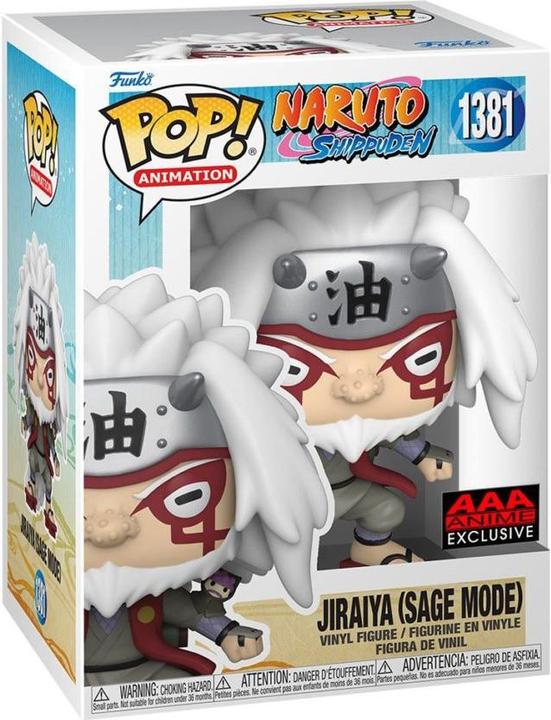 Actual product image Funko Naruto Shippuden S10 - Jiraiya (Sage Mode)