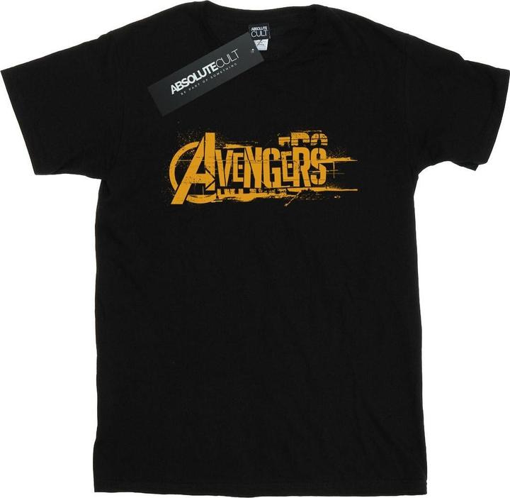 Produktbild Avengers Infinity War Orange Logo TShirt (M)