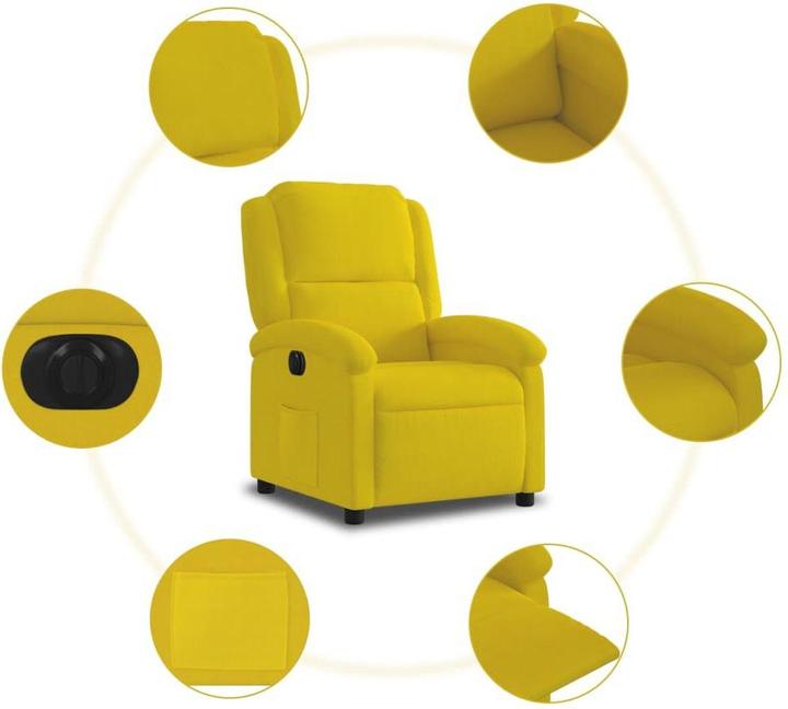 Produktbild VidaXL Relaxsessel Elektrisch Samt