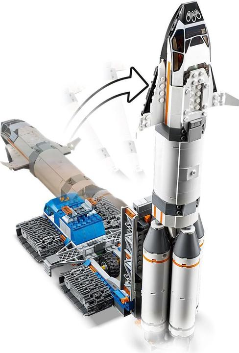 Immagine prodotto LEGO Assemblaggio e trasporto razzi (60229, LEGO City)