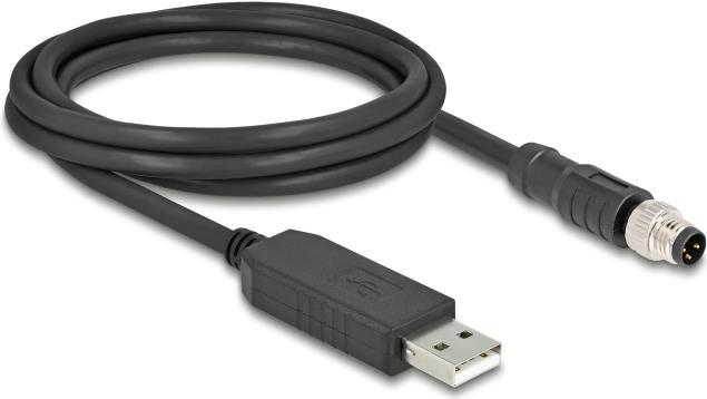 Actual product image Delock M8 serial connection cable with FTDI chipset, USB 2. (1.80 m)