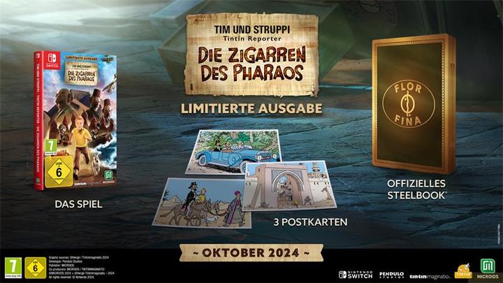 Immagine prodotto astragon Tintin Reporter: I sigari del Faraone SWITCH L.E. (Switch, Switch Lite, Switch OLED, DE)