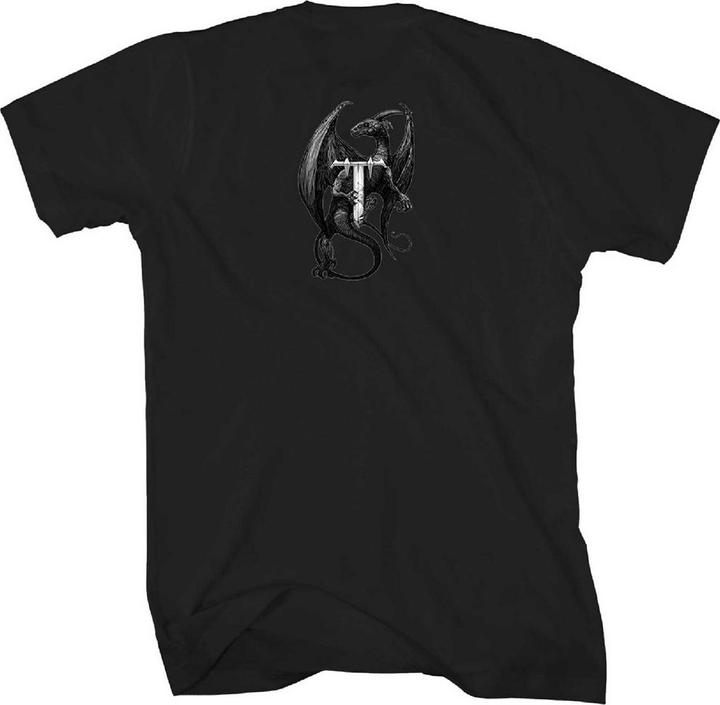 Image du produit Universal Textiles T-shirt dragon en coton adulte (S)