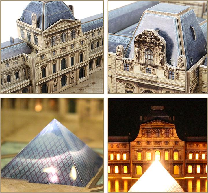 Actual product image Sombo Louvre with LED (137 pieces)