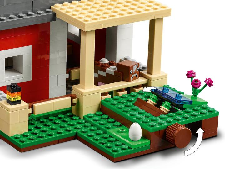 Immagine prodotto LEGO Il fienile rosso (21187, LEGO Minecraft)