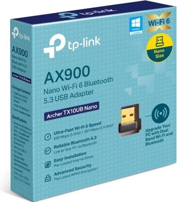 Actual product image TP-Link AX900 NANO WI-FI 6 BT 5.3 USB (USB)