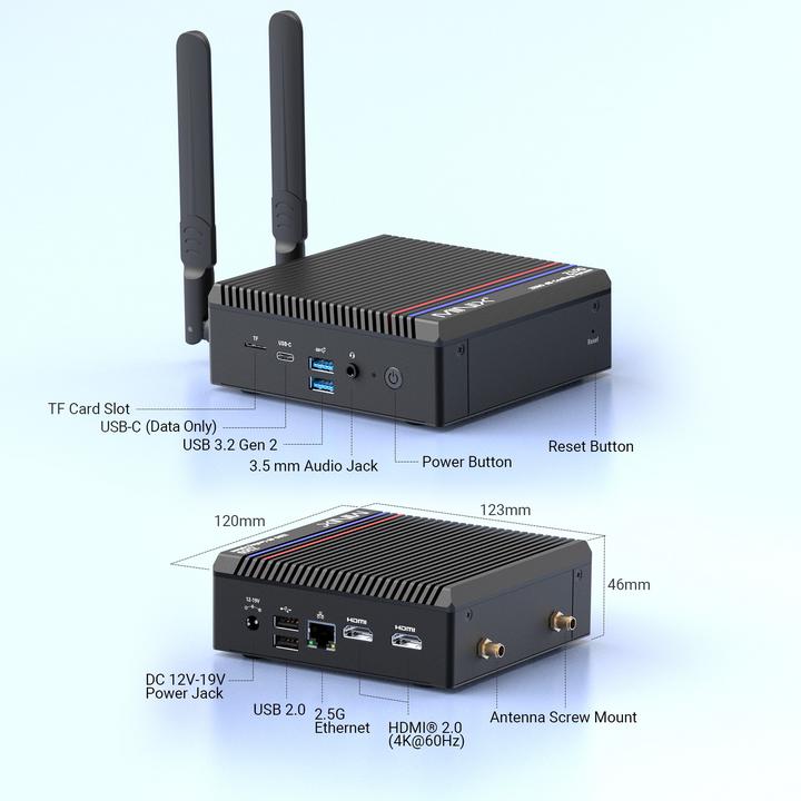 Produktbild Minix Neo Z150-0dB (Intel N150, 16 GB, 512 GB)