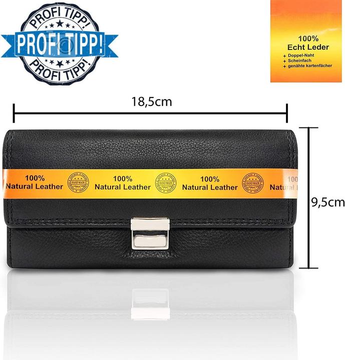 Actual product image Flexibilite Waiter's wallet