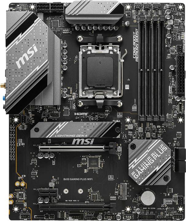 MSI B650 GAMING PLUS WIFI (AM5, AMD B650, ATX)