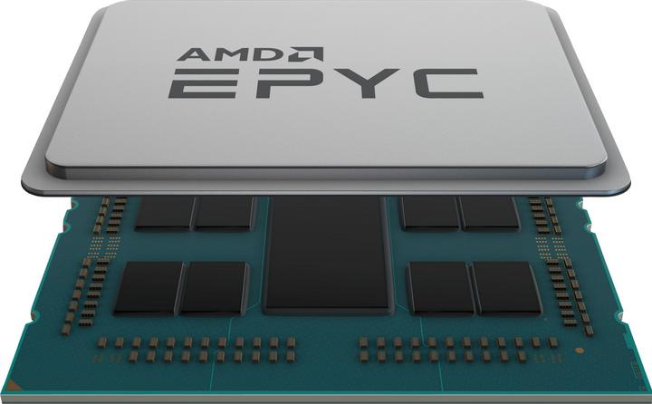 Actual product image HPE E Processor 7272/2. 12 Cores, Gen10 Plus, AMD EPYC to ProLiant DL385 G (SP3, 2.90 GHz, 12 -Core)