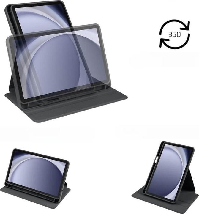 Image du produit Cover-Discount Galaxy Tab A9 - Étui à 360 degrés noir (Galaxy Tab A9)