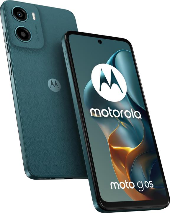 Produktbild Motorola moto g05 (128 GB, Forest Green, 6.67", Dual SIM, 50 Mpx, 2G)