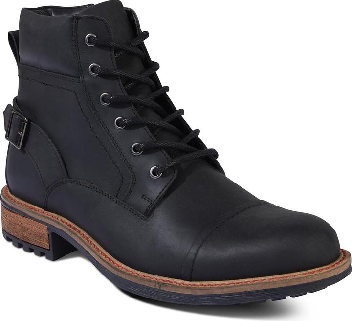 Produktbild Joe Browns Cleated Sole Buckle and Zip Leather Army Boots (44)