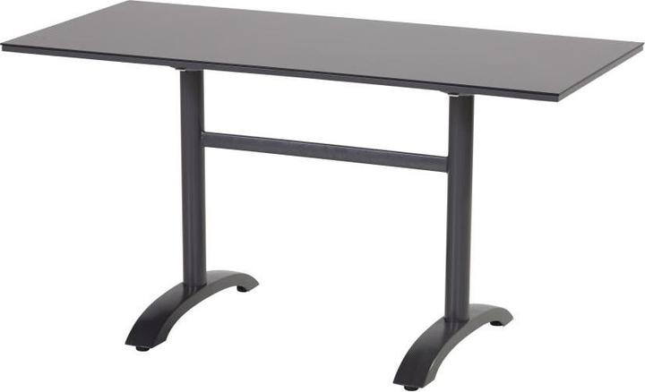 Actual product image Hartman Sophie Studio HPL Bistro Tisch 138x68cm Anthrazit Xerix frame, Antracite HPL / 2. (138 cm)