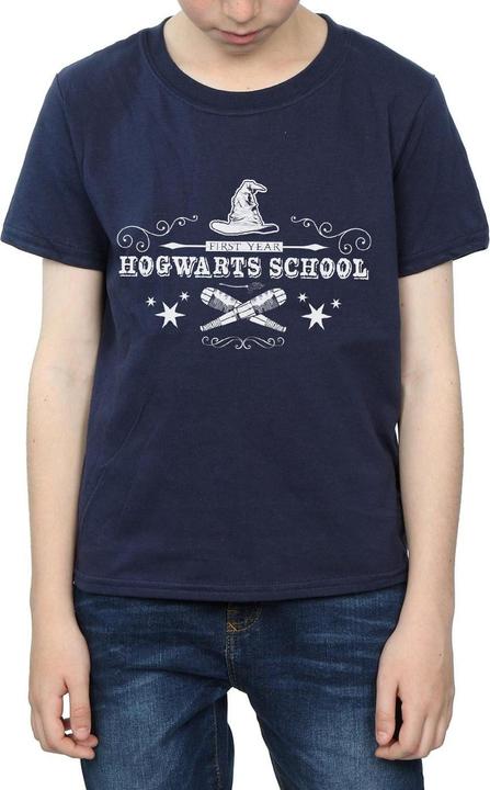 Actual product image Boys Hogwarts First Year T-Shirt (128)
