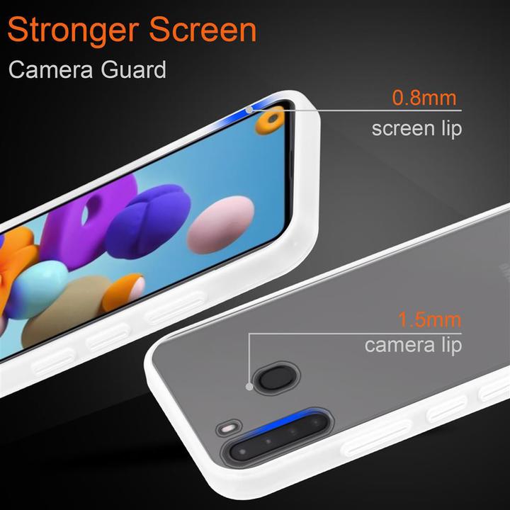 Productafbeelding Cadorabo Hybride matte hoes (Samsung Galaxy A21)