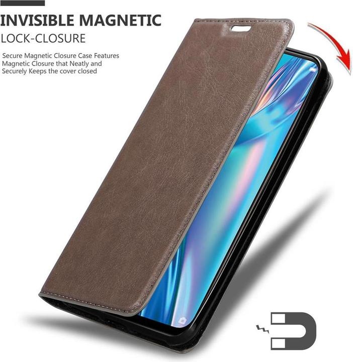 Productafbeelding Cadorabo Boek Onzichtbare Magneethoes (Oppo A12)