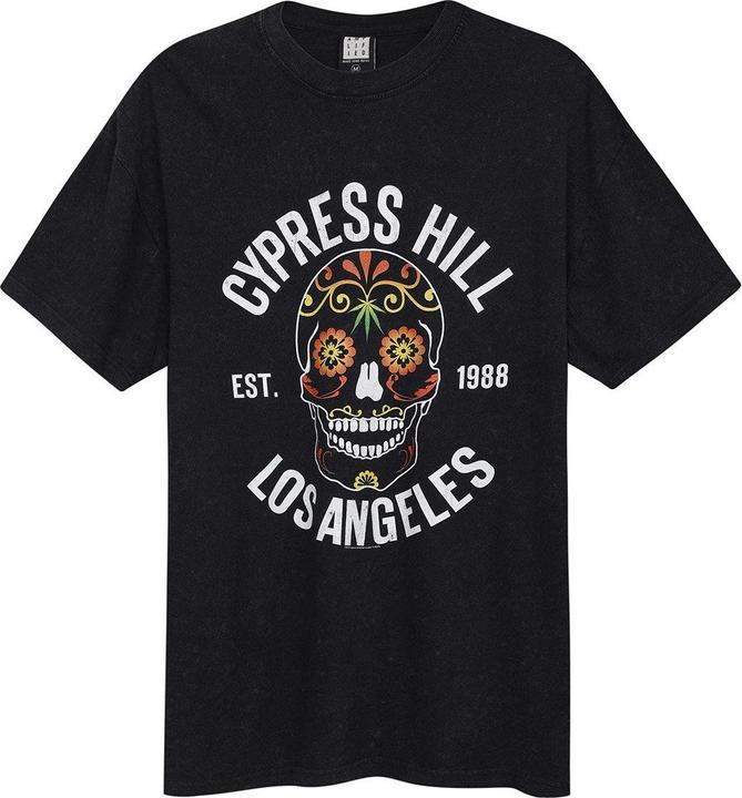 Immagine prodotto Amplified Floral Skull Maglietta Cypress Hill Adulto Unisex (XL)