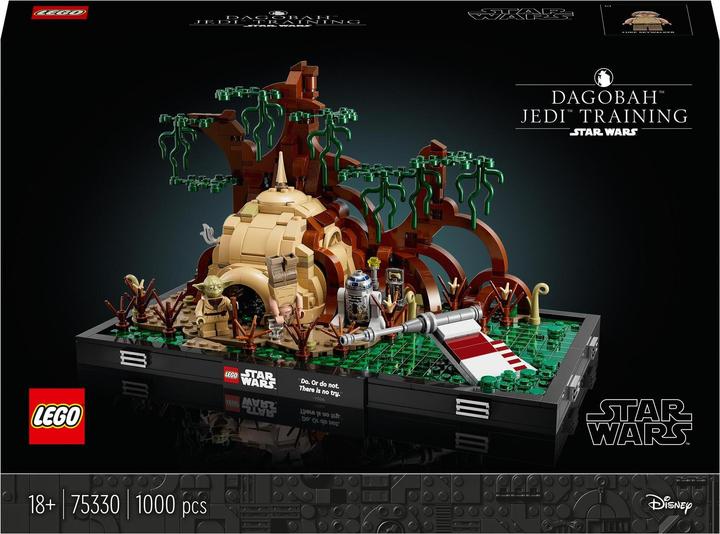 Produktbild LEGO Jedi Training auf Dagobah - Diorama (75330, LEGO Star Wars)