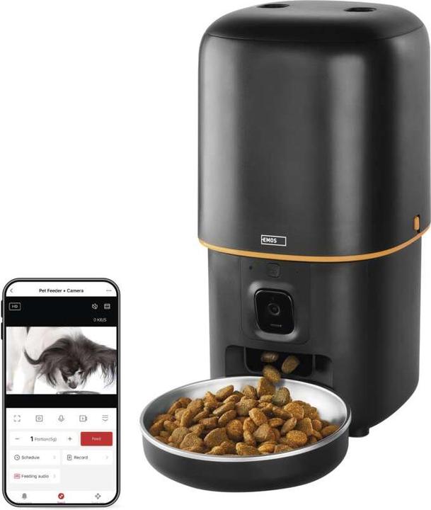 Produktbild Emos Gosmart Pet Feeder With Camera 4l Pet-104 (4 l)