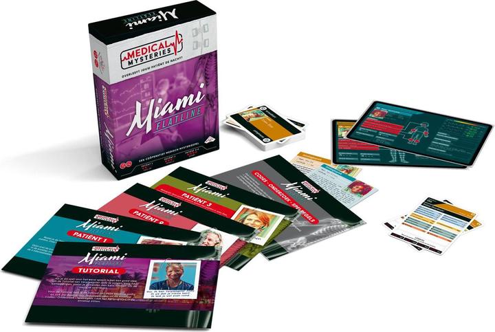 Actual product image Identity games Medical Mysteries Miami Flatline