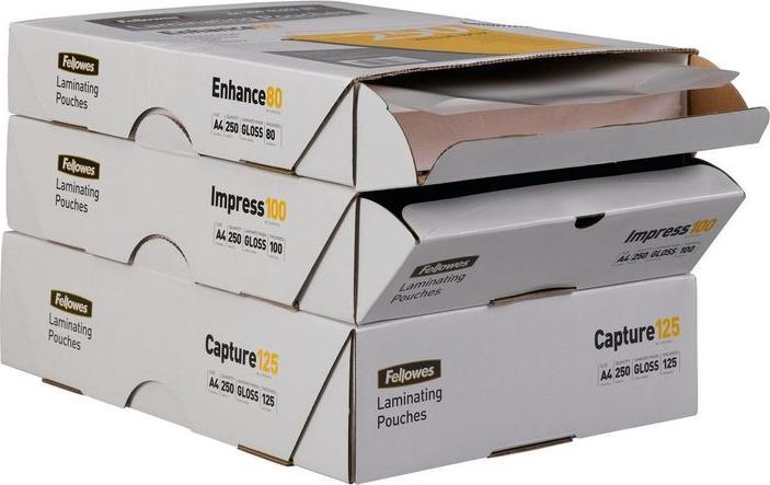 Image du produit Fellowes Capture 125 (A4, 250 pièce(s), 125 µm)