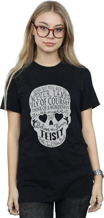 Immagine prodotto Disney Tinker Bell Skull Maglietta Ampia Donna (XXL)