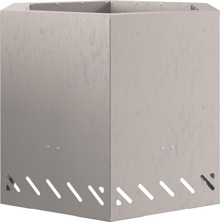 Produktbild VidaXL Raucharmer Feuerstelle Sechseckig 58x58x51 cm Wetterfestes Stahl (58 cm)
