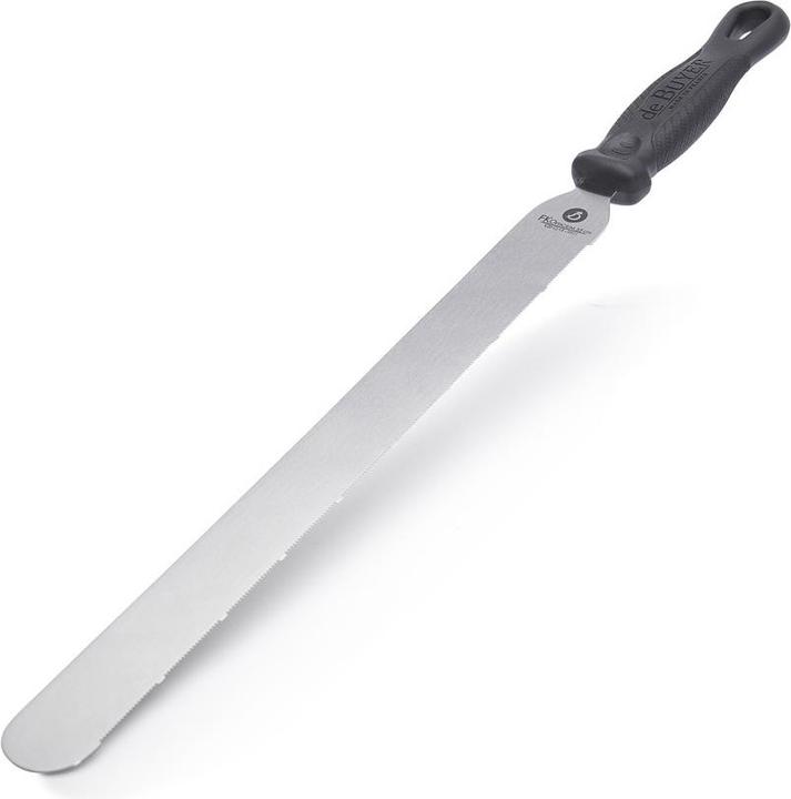 Actual product image de Buyer Cake spatula single serrated, length blade 35cm