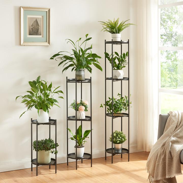 Immagine prodotto En.Casa Set di 3 supporti per piante Tuusula