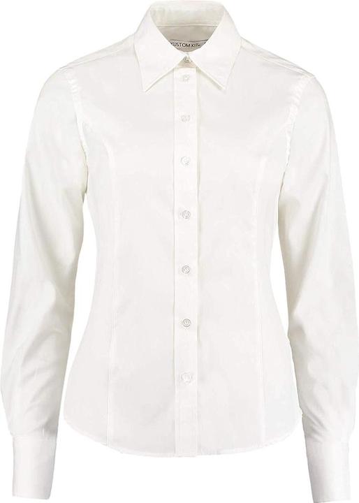 Kustom Kit Workwear Oxford Bluse Langarm