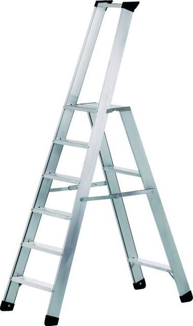 Zarges Stufen-Stehleiter einseitig begehbar (Stehleiter, 305 cm)