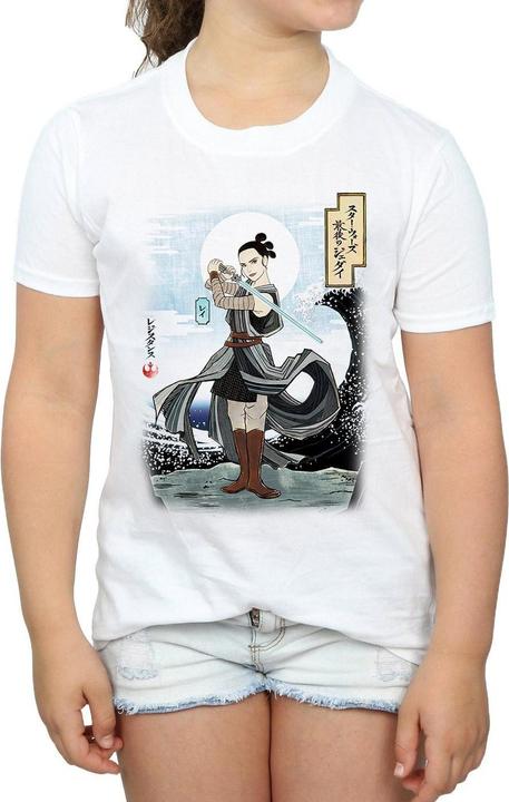 Immagine prodotto Star Wars The Last Jedi Japanese Rey Maglietta Ragazze (152, 158)
